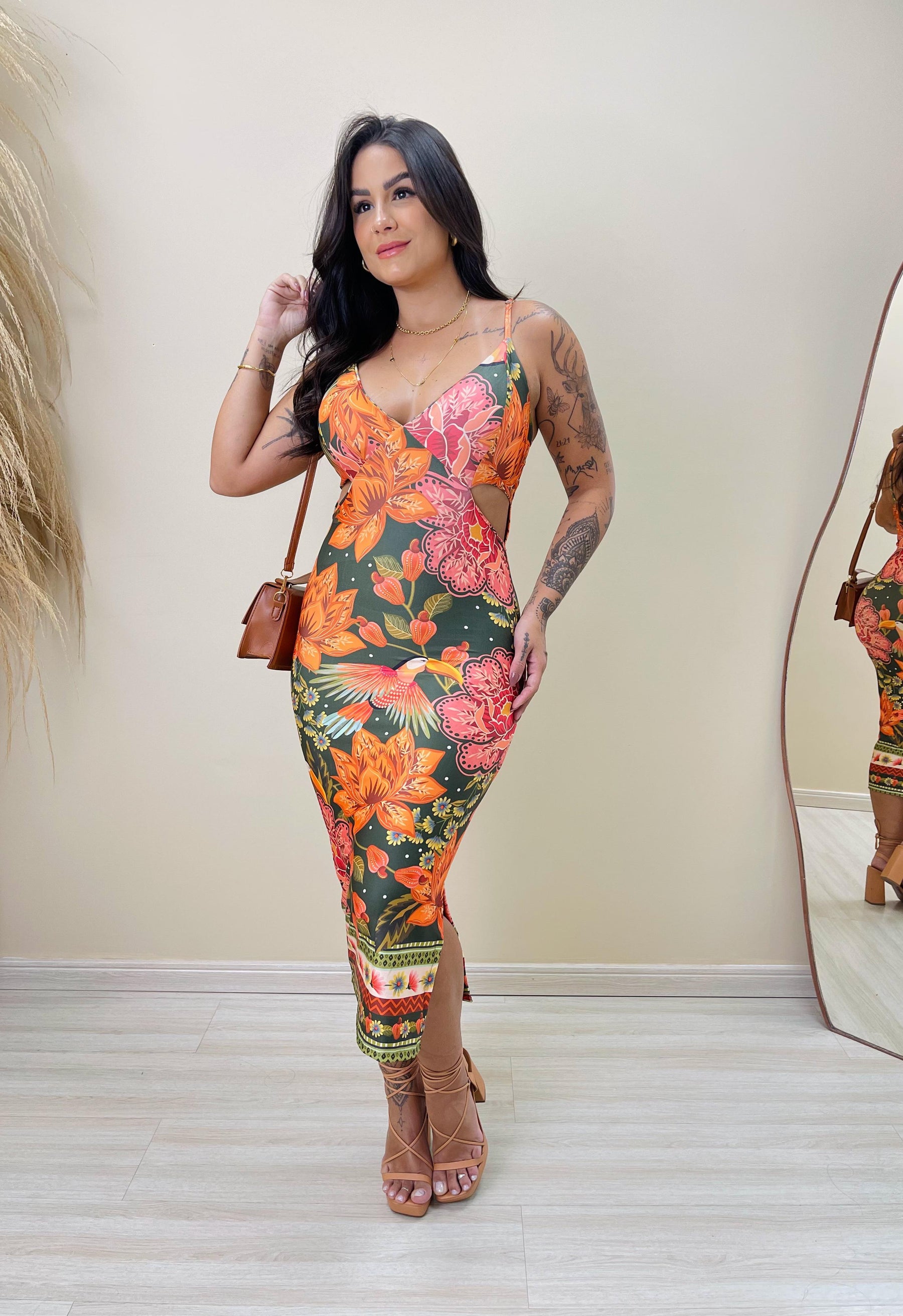 Vestido Agnes Jardim Botanico
