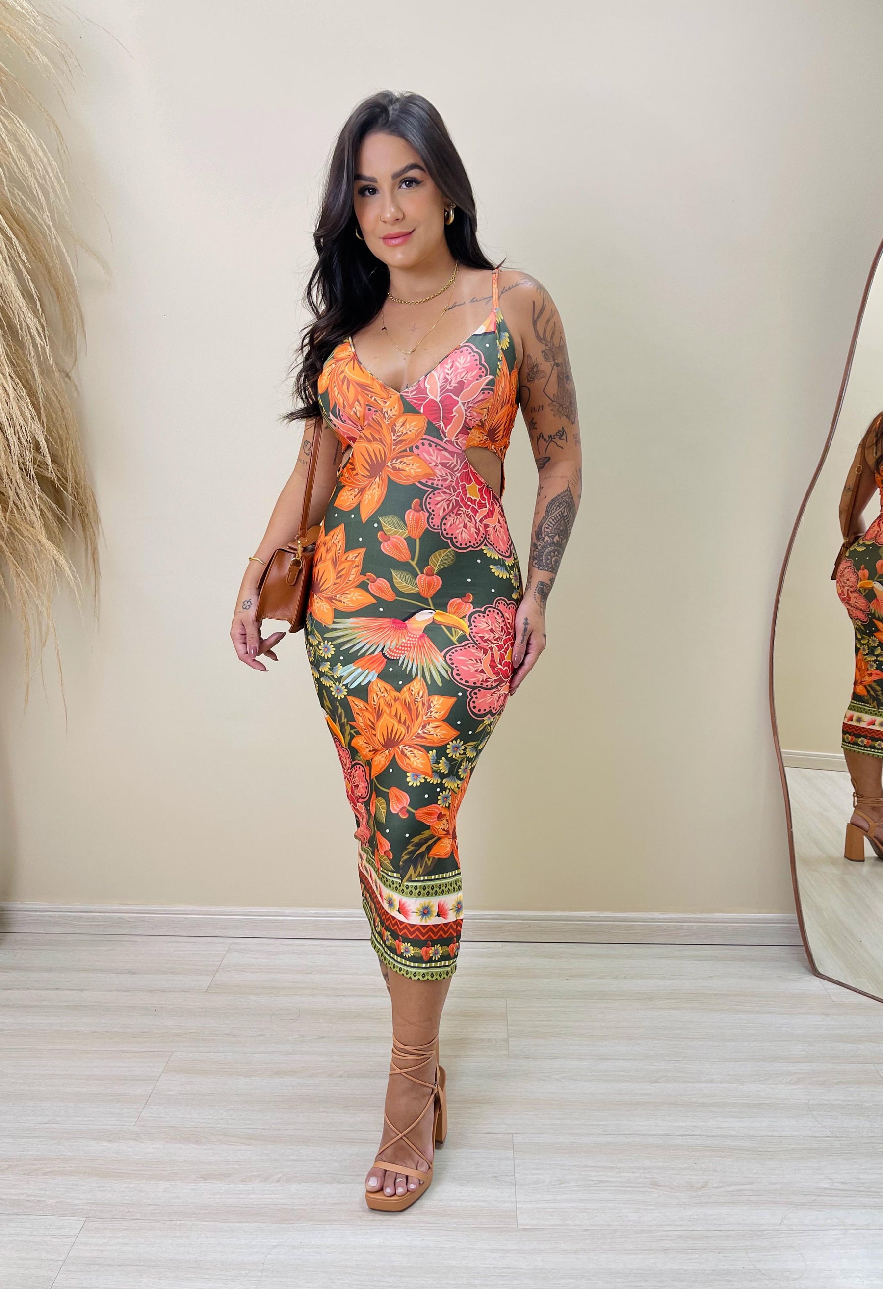 Vestido Agnes Jardim Botanico