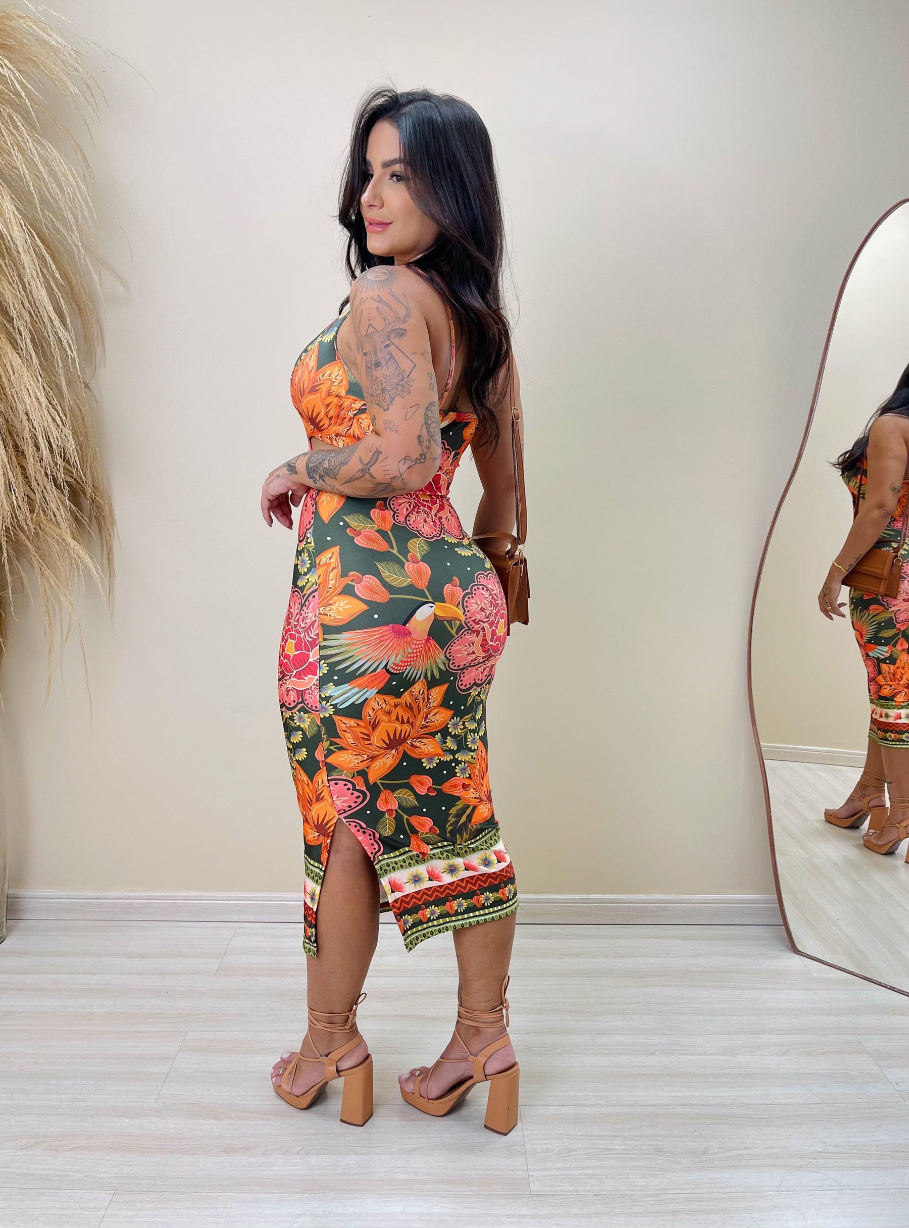 Vestido Agnes Jardim Botanico