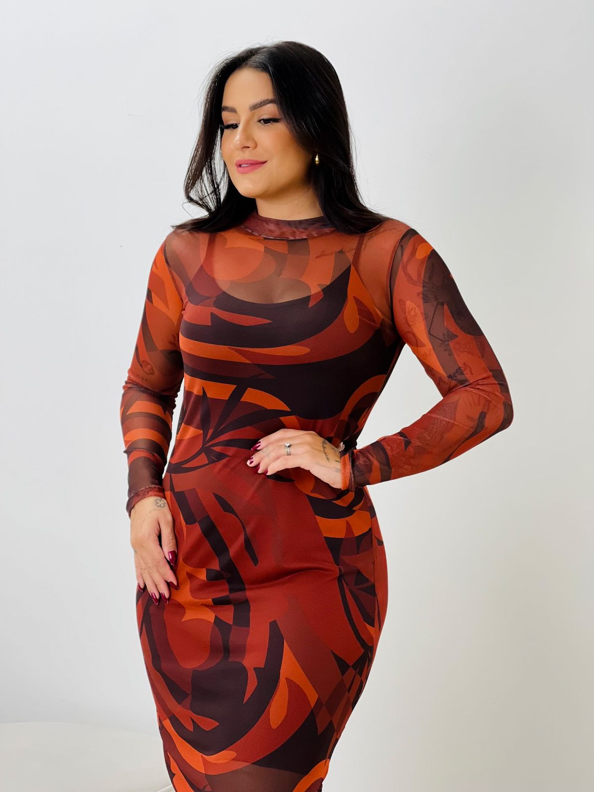 Vestido Tule Samantha Red