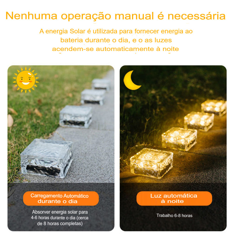 decoração jardim, luminária para jardim, home decor, jardim iluminado, led solar para jardim, pedra para jardim