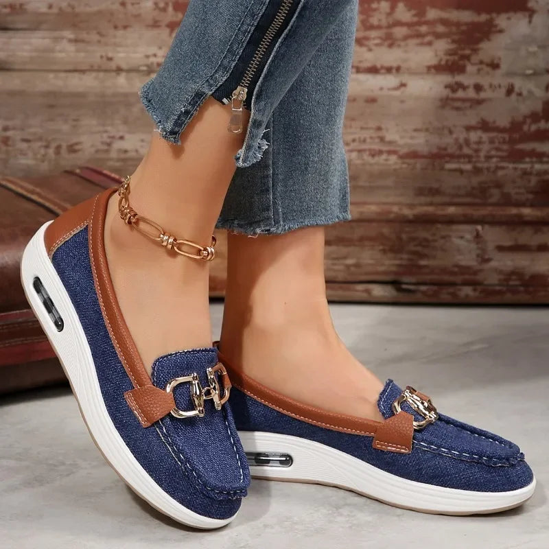 mocassim feminino, mocassim de luxo feminino, mocassim feminino em couro, mocassim feminino tecido, mocassim ortopédico feminino, mocassim azul marinho, mocassim cinza, mocassim caqui, mocassim confortável feminino