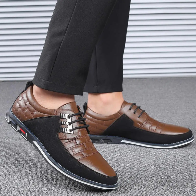 Mocassim Oxford Masculino em Couro-Frete Grátis