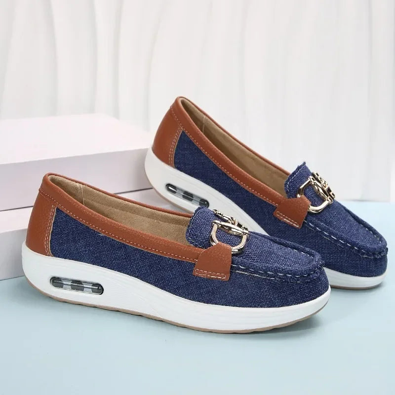 mocassim feminino, mocassim de luxo feminino, mocassim feminino em couro, mocassim feminino tecido, mocassim ortopédico feminino, mocassim azul marinho, mocassim cinza, mocassim caqui, mocassim confortável feminino