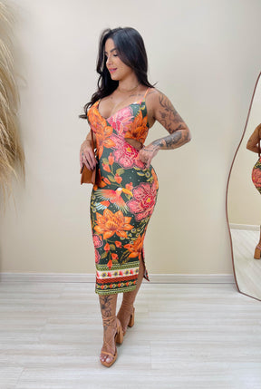 Vestido Agnes Jardim Botanico