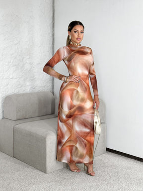 Vestido Tule Samantha Terral