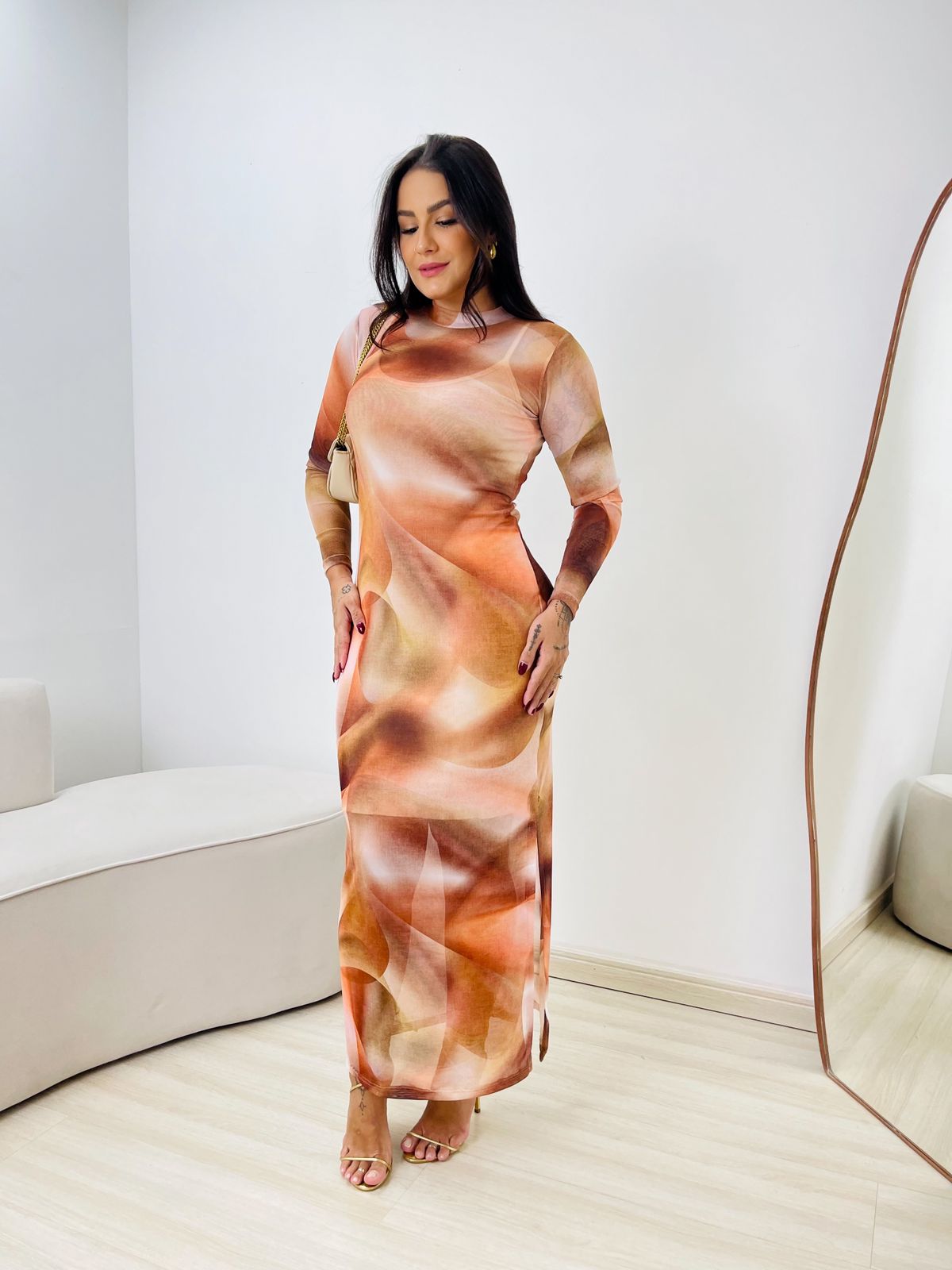 Vestido Tule Samantha Terral