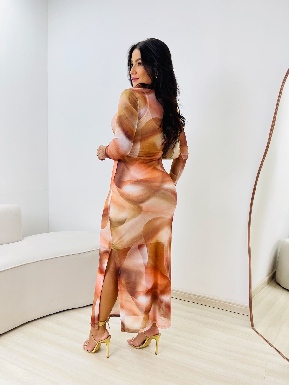 Vestido Tule Samantha Terral