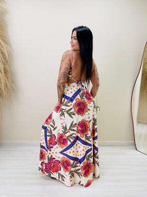 Vestido Longo Isabela Euforia Floral