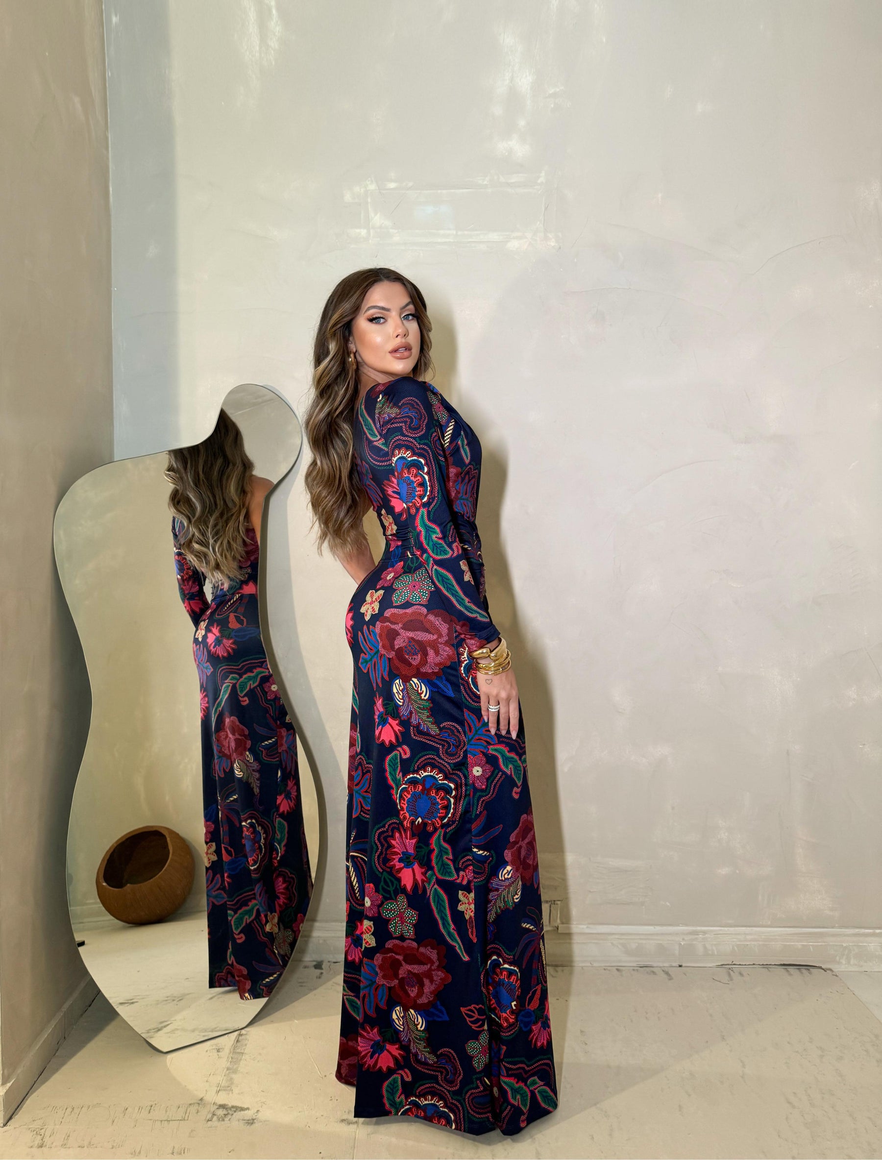 Vestido Lívia Fantasia Floral