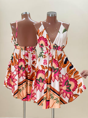Vestido Beatriz Jardim dos Tucanos