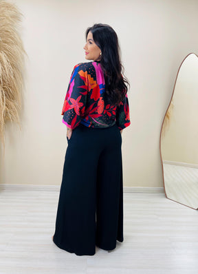 Blusa Milene Noite na Floresta