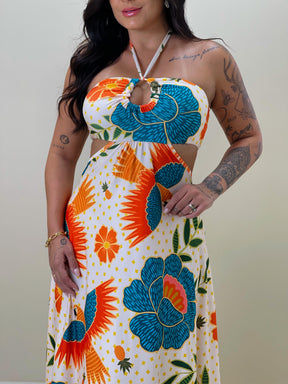 Vestido Vanessa Jardim das Aves