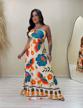 Vestido Vanessa Jardim das Aves