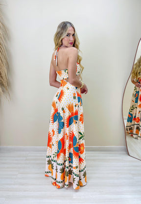 Vestido Vanessa Jardim das Aves
