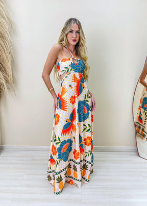 Vestido Vanessa Jardim das Aves