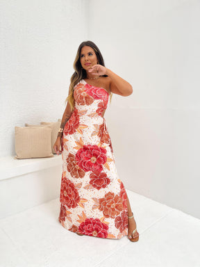 Vestido Isadora Magnólia Rubra