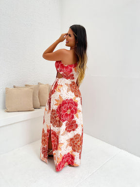 Vestido Isadora Magnólia Rubra