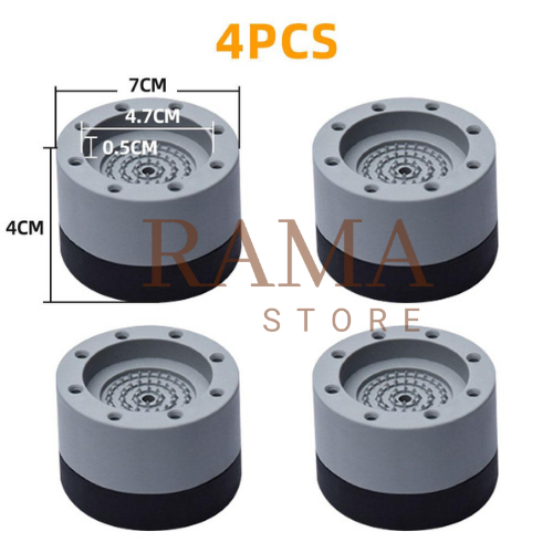 Pés Anti Vibração para Móveis e Eletro